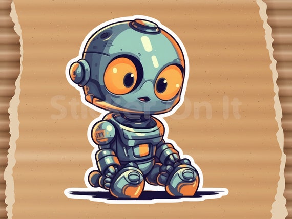 Robot Sticker