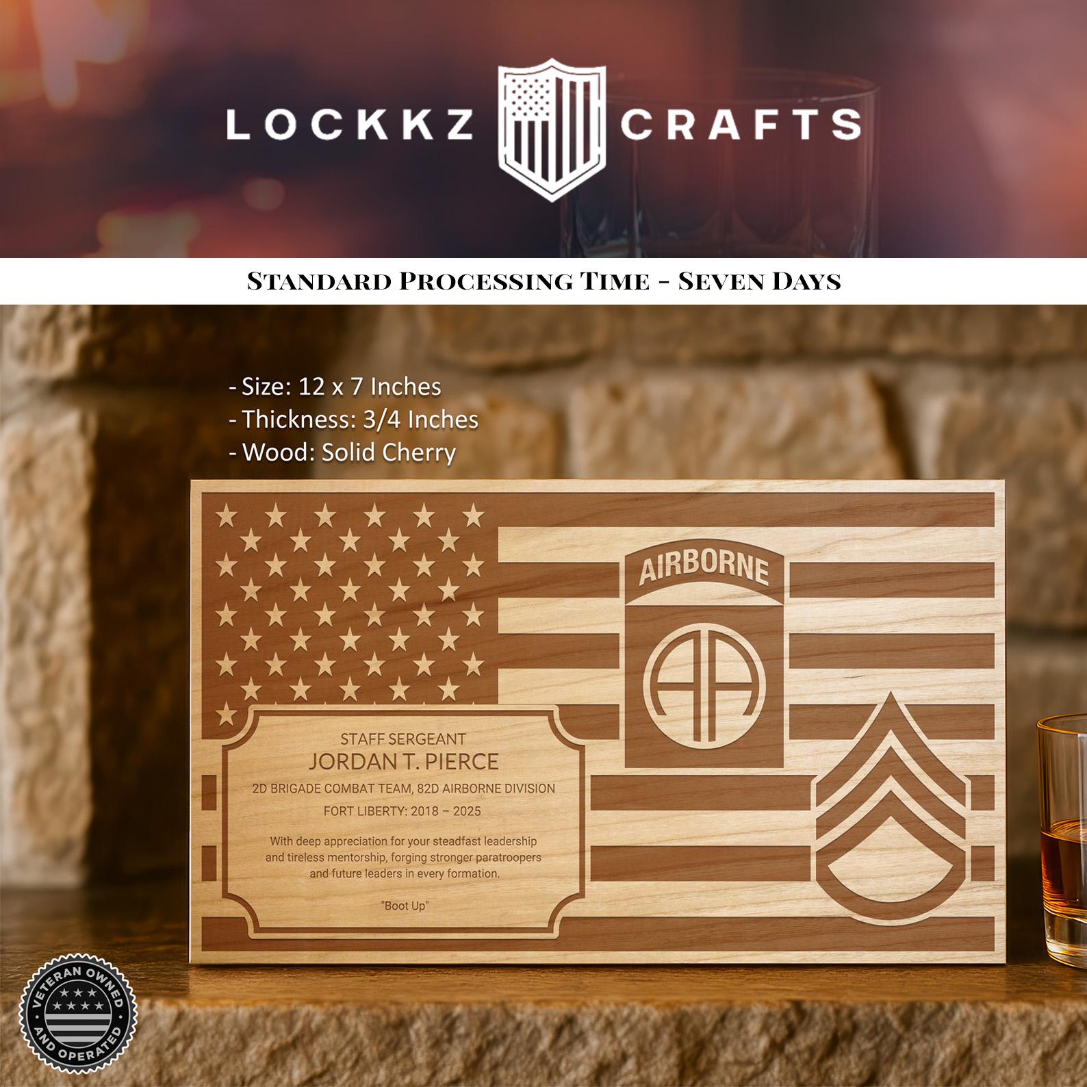 Military Wood Art - Etsy