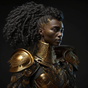 Warrior Goddess - Instant Download