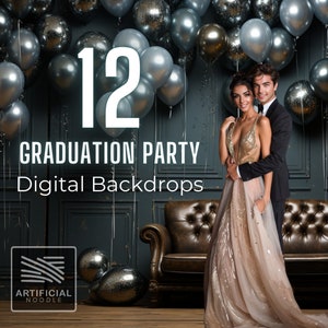 Graduation Digital Backdrop Graduation Digital Background Graduation Photo Booth Background Graduation Party Digital Backdrop
