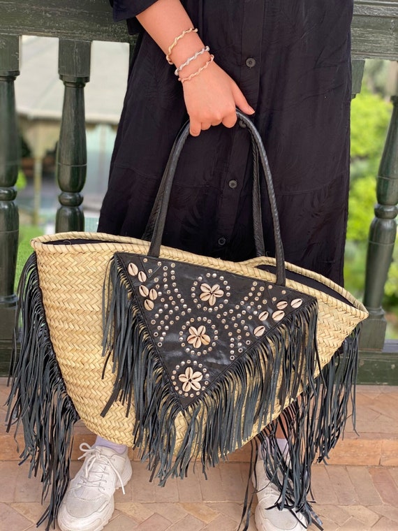 Moroccan Designer Straw Bag - Marrakeche Crafts