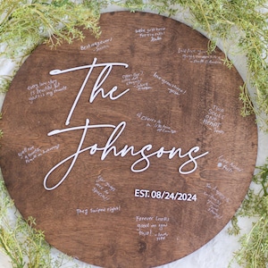 Rustic wedding guestbook sign, wedding Guest Book Alternative, Personalized Wedding Guestbook, Wood Wedding Guest Book Alternative