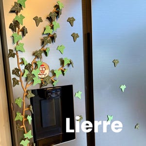 Lierre magnétique pour réfrigérateur, décoration, fausse plante, plante artificielle, décor cuisine, magnets, imprimé en 3D, ForgeCore
