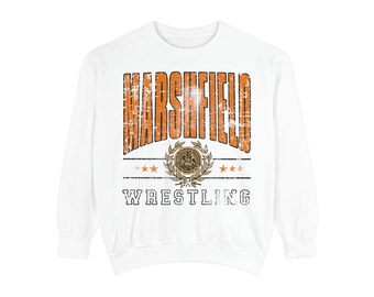 Retro Marshfield Wrestling Sweatshirt