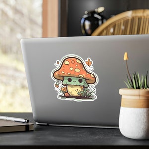 Cutie Mushroom Vinyl Decals