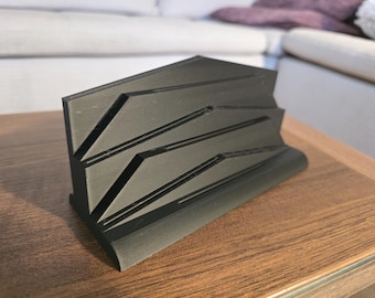 Nine-Slot Top Loader Display | Tiered Card Stand