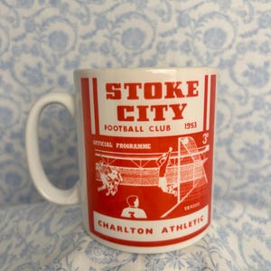Vintage Stoke City Football Club Mug