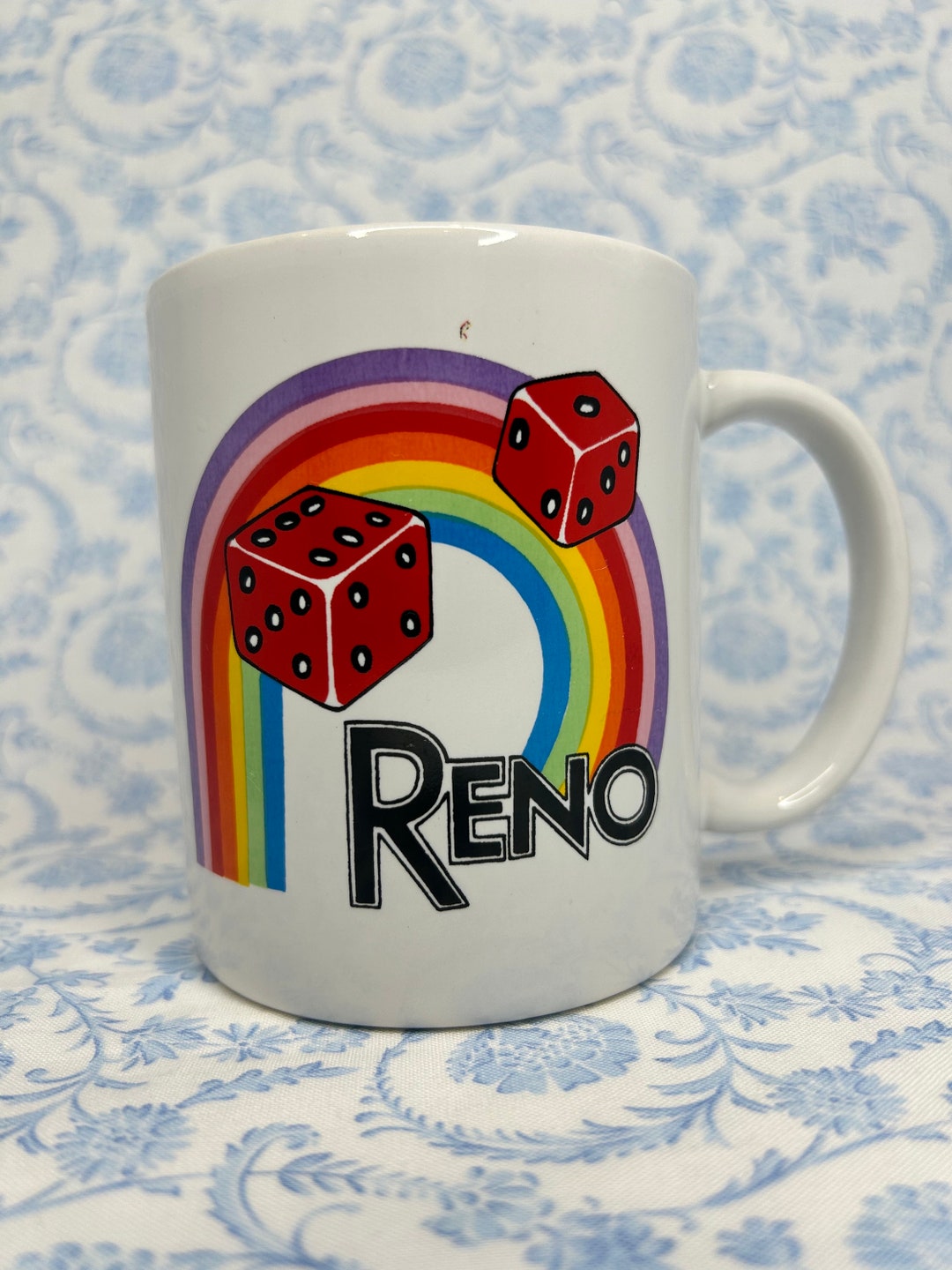 Vintage Reno Mug - Etsy
