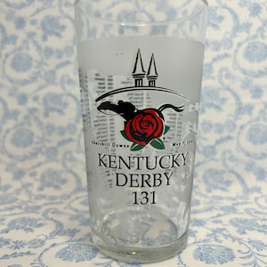 2005 Kentucky Derby Glass Tumbler