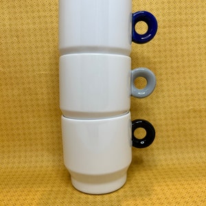Vintage Sebastian Conran Stackable Mug Set