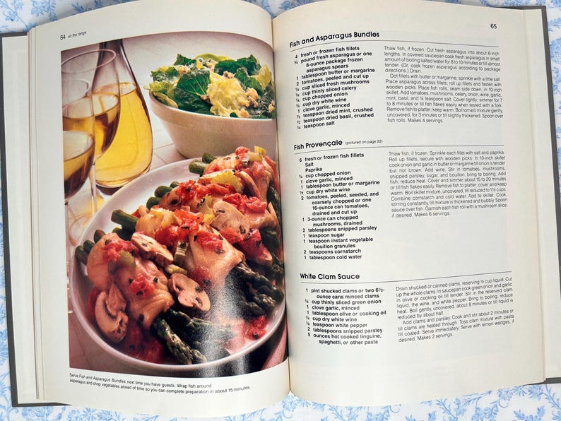 Vintage 1980 Better Homes and Gardens All Time Favorite Fish & Seafood ...