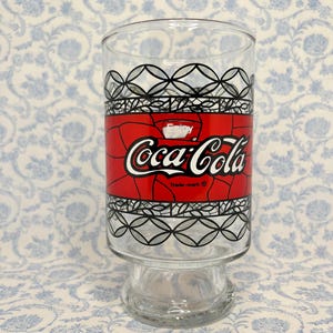 Vintage Large Coca-Cola Soda Glass Cup