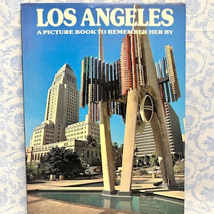 Vintage 1979 Los Angeles A Book To Remember Her By
