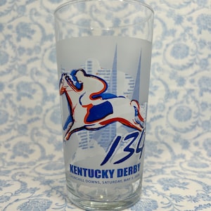2008 Kentucky Derby Glass Tumbler