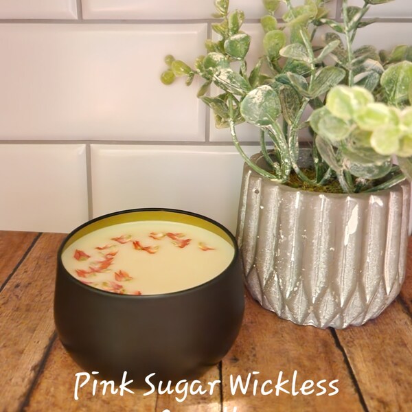 Wickless Candles Etsy