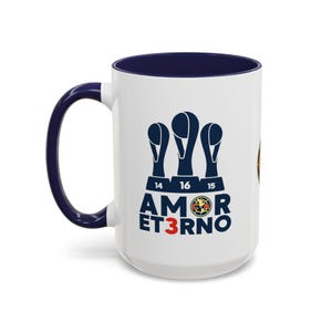 Coffee Mug - Club America tricampeon, Soccer Fan Gift, Mexican Futbol, Sports Team Drinkware, Liga MX, Club America Souvenir