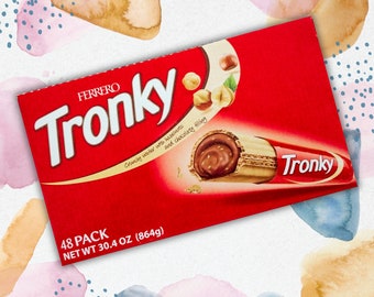 Ferrero Tronky Hazelnuts Chocolate Filling 48 Count