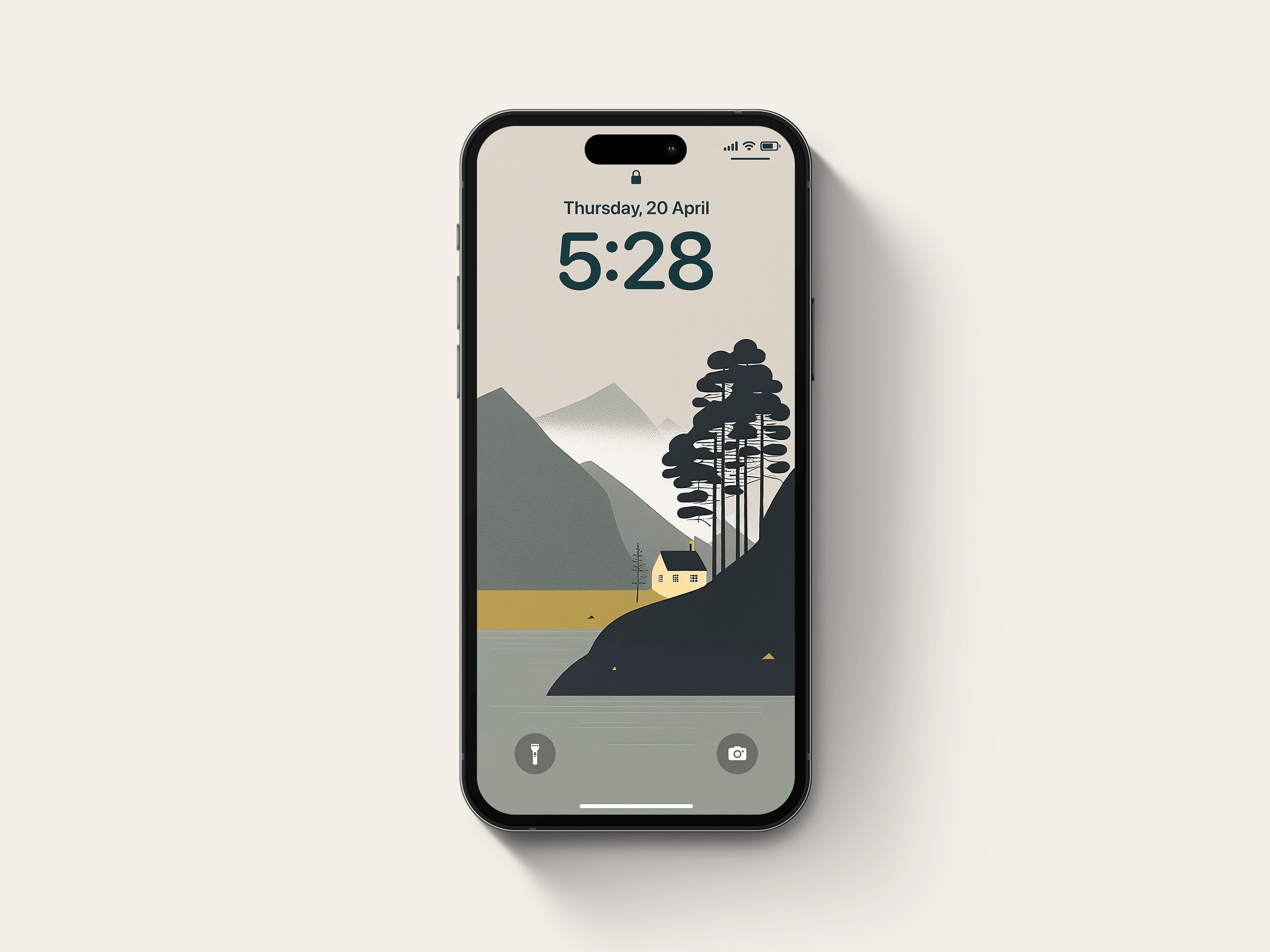 北欧の風景 iPhone 壁紙 • iPhone 背景画像 • 風景イラスト 電話ロック画面 • 電話壁紙 • 即時ダウンロード - Etsy 日本, image size:2700x2025