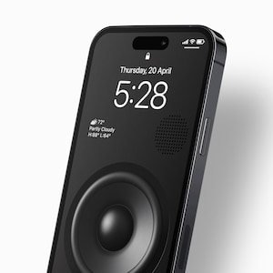 Sound System iPhone Wallpaper • iPhone Background image • Teenage Engineering inspired Phone Lock Screen • Audio Visual • Instant Download