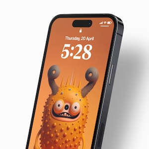 Pocket Monster Wallpaper • iPhone / Android Background image • Character Phone Lock Screen • Cute • Phone Wallpaper • Instant Download