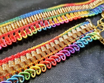 Rainbow choker II