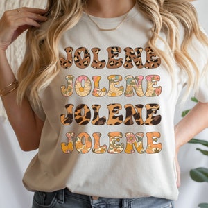 Jolene Dolly Shirt Leopard Print Shirt Hippie Shirt Country Music Shirt Country Concert Shirt Dolly Shirt 90’s Country Music Shirt