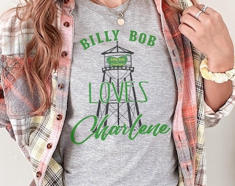 90’s Country Music Shirt, Billy Bob & Charlene Shirt, Water Tower T-Shirt, Song Lyrics, Country Concert T-Shirt
