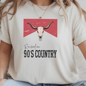 Raised on 90’s Country Music Shirt Country Music Tshirt 90’s Country Shirt Dolly Shirt Retro 90s Shirt Vintage Country Music Shirt