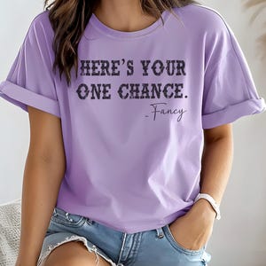 Reba Shirt Hier ist Ihre eine Chance Fancy Shirt Konzert-T-Shirt Country-Konzert-Shirt Country-Musik-Shirt 90er Jahre Country-Musik-Shirt