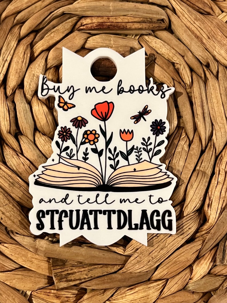 Buy me books lid topper STFUATTDLAGG Stanley Lid Topper 40 oz lid topper Stanley Book Lover Topper Buy me books and tell me to STFUATTDLAGG image 10
