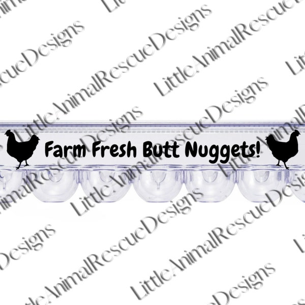 Farm Fresh Butt Nuggets! SVG PNG JPG