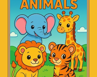 Baby Animals Coloring Book