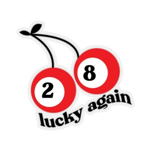 Chanceux encore Louis Tomlinson Magic 28 Ball Sticker