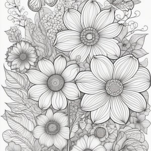 Tranquil Coloring Adult Coloring Book - Etsy