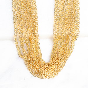 Gold Filled Round Cable Chain, Finished Necklace Chain, 2mm Necklace, 15 3/4&quot;, 17 3/4&quot;, DIY Jewelry Supply, New Lower Price, N6