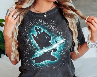 Retro Disney Fantasia Mickey Mouse Shirt, Mickey Magical t-shirt, Hollywood studios, Disney Trip tee, Magic kingdom, Disney Birthday gift