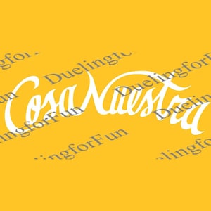 Rauw Alejdro Cosa Nuestra Album Titel Tour 2025 SVG PNG PES (Stickdatei)