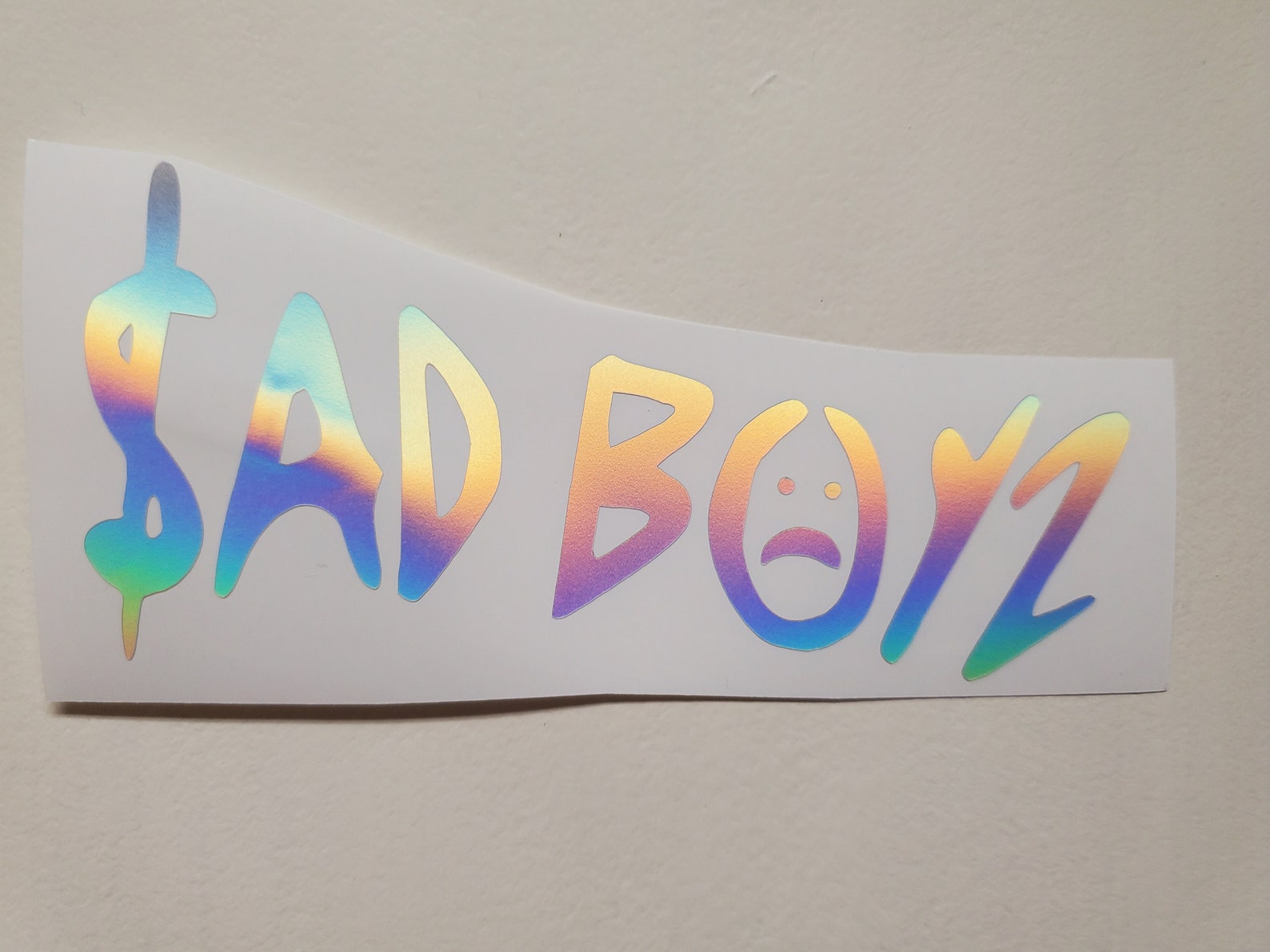 Stateboyzz Sticker Sad Boyz Junior H Tour Logo Sticker Vinyl Decal Waterproof! - Etsy