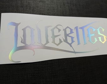 Lovebites Logo J-rock Band Sticker Vinyl Decal Waterproof! - Etsy