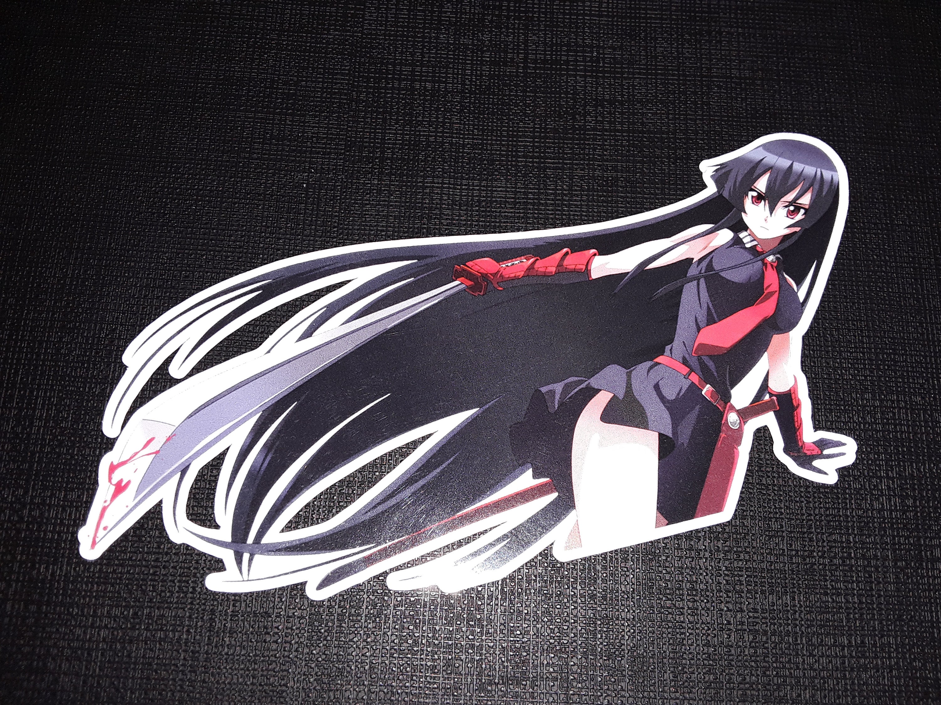 Leone Akame Ga Kill 01 Weatherproof Anime Sticker 6 Car Decal