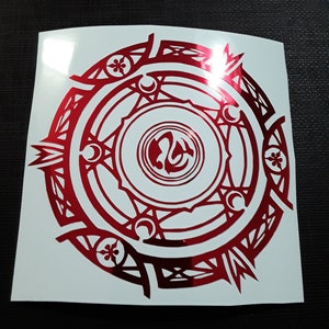 House of Gremory Seal Circle Symbol Rias Sticker Vinyl Decal Anime Waterproof! Holographic Foil