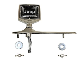 Hood ornament grand wagoneer 1986-1991 metal emblem