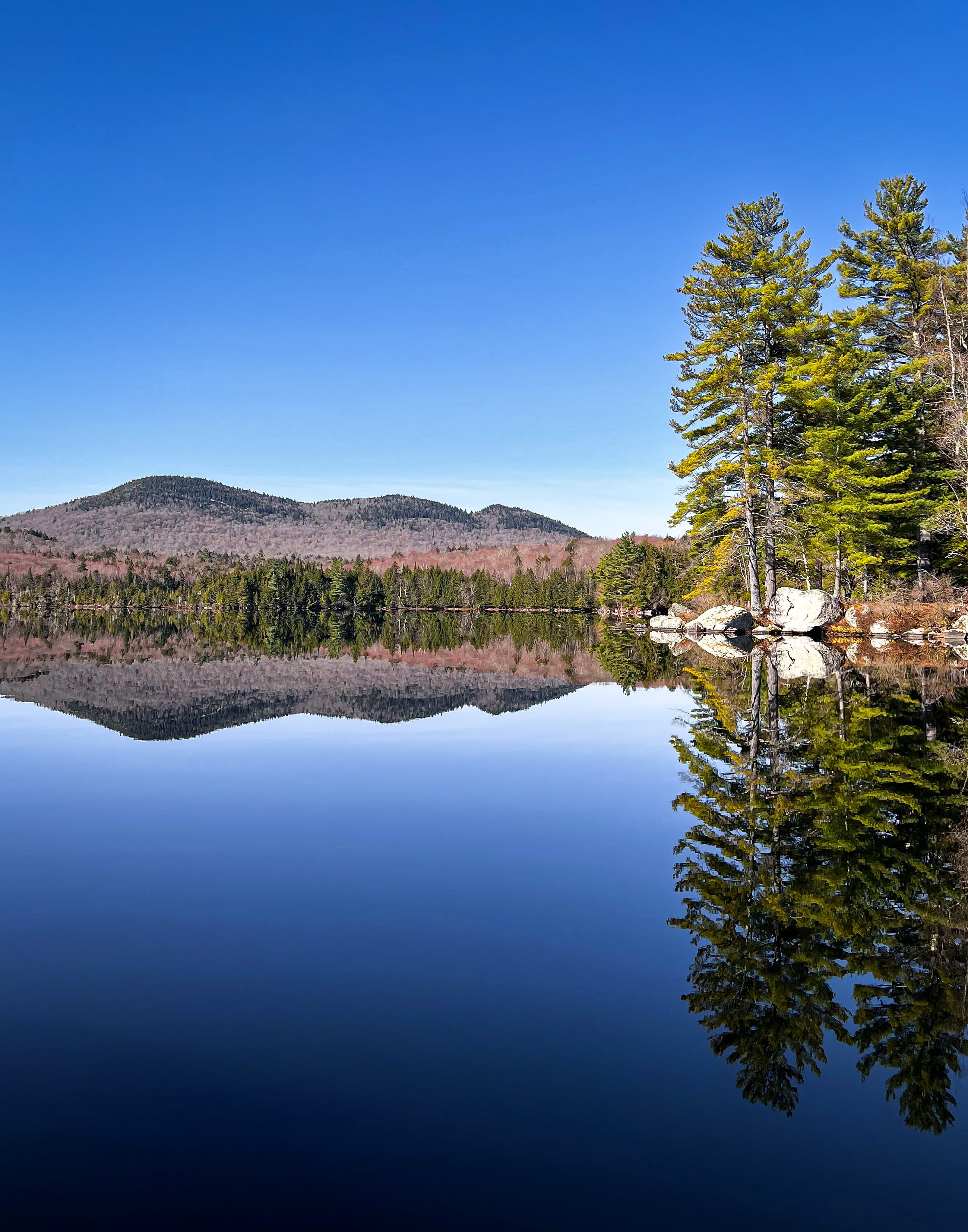Adirondacks Lake Eaton Reflections Digital Photograph Etsy
