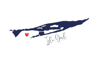 Isla Mujeres “Isla Girl” Sticker