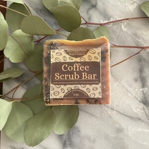 Coffee Bar Scrub Soap Bar 4-5oz