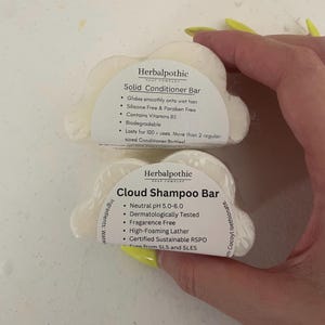 Shampoo or Conditioner Bar, 2.5oz Travel Bar