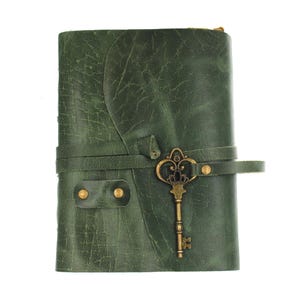 Diario personalizzato in pelle fatto a mano vintage, quaderno personalizzato con diario di viaggio in carta antica, regalo di San Valentino, regalo per lei, regalo di Eid