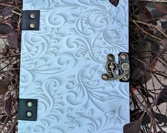 Personalized Handmade hardboard Notebook 3D Printed design Vintage Journal with Plain Paper, Gift for Him and Her, Valentine's Day Gift