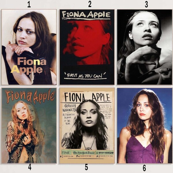 Custom Fiona Apple Vintage Poster