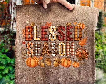 Blumenkürbis PNG, Kokett Herbstkürbis PNG, Gesegnete Saison Sublimationsdesign, Herbst Girly Ästhetik PNG